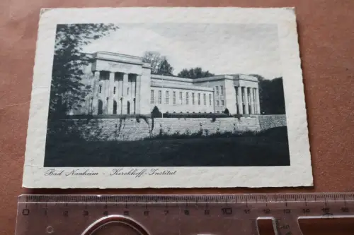 tolle alte Karte  Bad Nauheim Kerckhoff-Institut 1941
