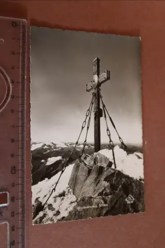 tolle alte Karte  Glöcknerkreuz - Berge - 1953 