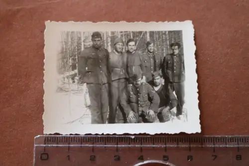 tolles altes Foto - deutsche Soldaten und Hilfsfreiwillige ??? 