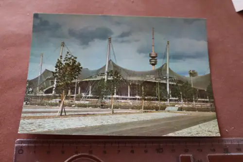 tolle alte Karte - Olympiastadt München - 1972 (3)