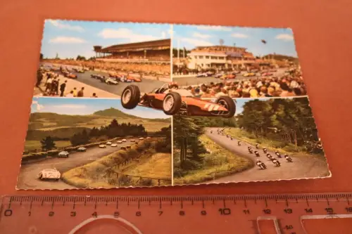 tolle alte Karte - Gruss vom Nürburgring -  50-60er Jahre ???