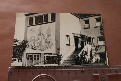 tolle alte Karte -St. Elisabeth Haus - Herleshausen (5)  60er Jahre ?