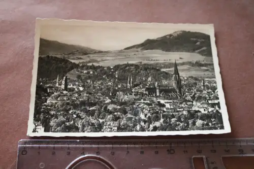 tolle alte Karte -  Ansicht Freiburg - Schwarzwald - 1940
