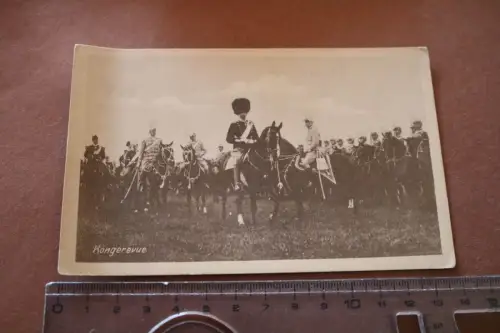 tolle alte Karte - Königsparade Kavallerie Dänemark  - 1910-20 ?