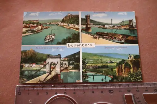 tolle alte Karte - Ansichten Bodenbach  1910-20 ?