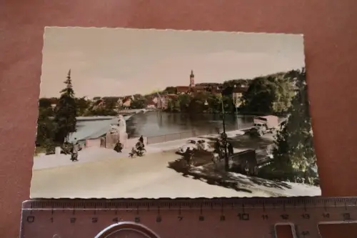 tolle alte Fotokarte -  Landsberg am Lech  1967