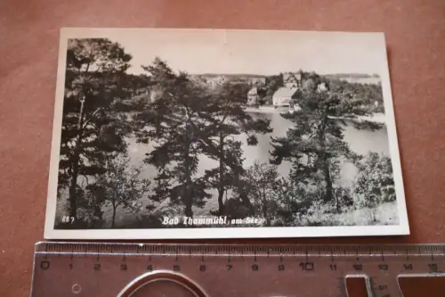 tolle alte Karte - Bad Thammühl am See