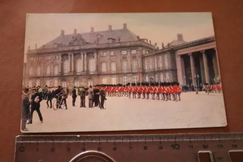 tolle alte Karte - Königsgarde Dänemark Kopenhagen - 1900-1920 ?