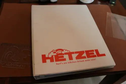 Ordner mit Ansichtskarten und Informationen von Teneriffa 