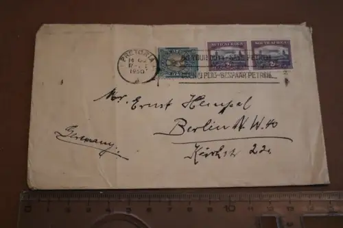 alte  Ganzsache Umschlag aus Südafrika 1950