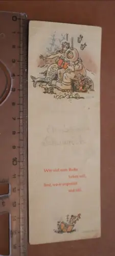 tolles altes Lesezeichen - 30-50er Jahre ???  Leipzig M 305 