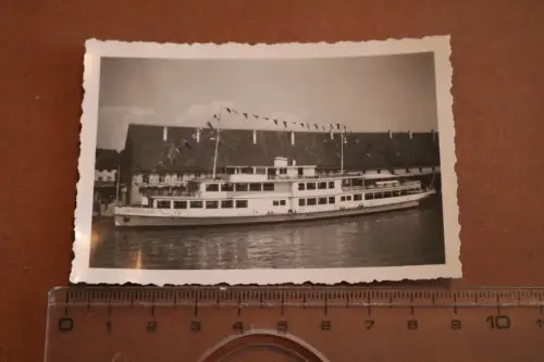 tolles altes Foto - Ausflugsschiff Deutschland  - 30-60er Jahre ???