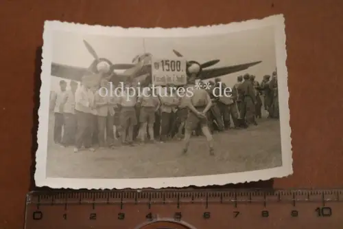 tolles altes Foto - Feier 1500 Einsatz der 7. Staffel 