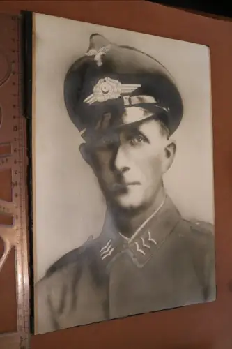 größes altes Portrait eines Soldaten Flak Abteilung ? 