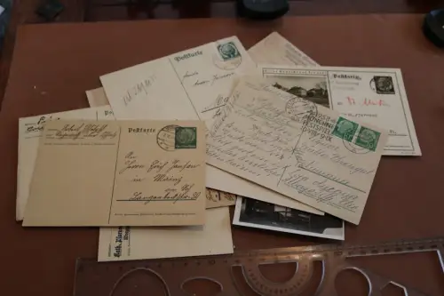 kleines Konvolut Ganzsachen, Postkarten, Briefe, einige aus Kolberg 