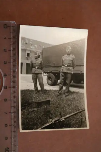 altes Foto - Soldaten Kragenspiegel - 1942 - 