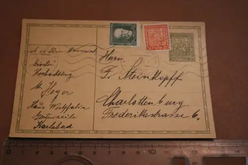  alte Ganzsache - Postkarte Tschecheslowakai  1930