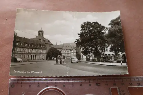 tolle alte Karte - Eschwege Werratal - 1964