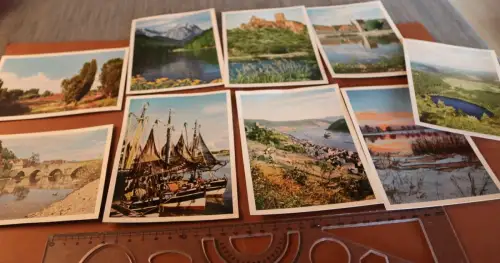 neun tolle alte Karten - Haus am Berg Bildverlag - vers. Ansichten 