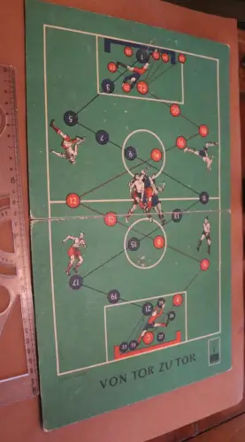 tolles altes Spielbrett - Wünsch dir was u. Von Tor zu Tor - Spiele für jederman