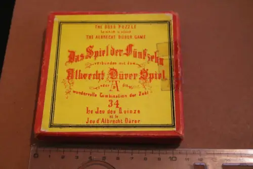 tolles altes Spiel Das Spiel der Fünfzehn, The Boss Puzzle - Albrecht Dürer 