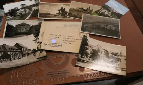 kleines Karten, Papierkonvolut  10 Stück 