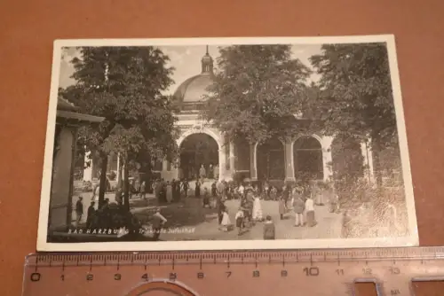 tolle alte Karte - Bad Harzburg Trinkhalle Juliushall 1936