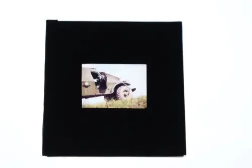 tolles altes Glasdia - Farbdia - Schützenpanzerwagen  BTR-152  Detail 