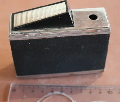 altes Tischfeuerzeug Gasbefüllung Rowental Elektronic 2000  60-80er Jahre ?