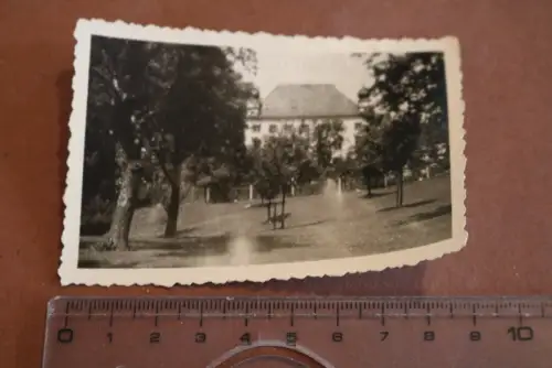 tolles altes Foto - Schloß Höhenrain 1949 