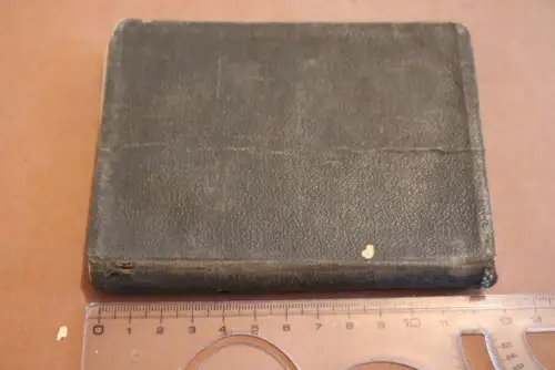 altes evang. Militär Gesang- u. Gebetbuch königl. sächsis. Truppen  3. Inf-Regt 