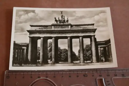 tolle alte Karte - Berlin Brandenburger Tor 1936