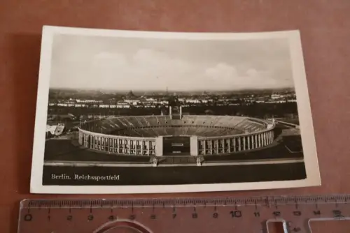 tolle alte Karte - Berlin - Reichssportfeld 1944 als Feldpost gelaufen
