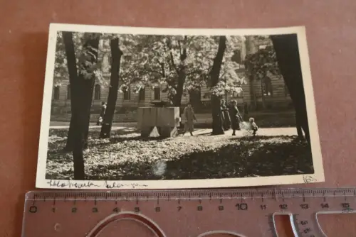 tolle alte Karte - Fotokarte - Erlangen Schloß.... 1934