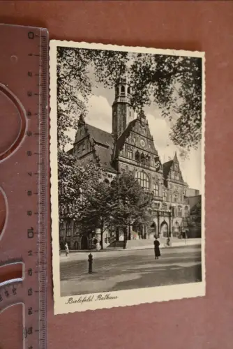 tolle alte Karte - Bielefeld Rathaus - 1934
