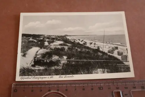 tolle alte Karte - Ostseebad Dierhagen am Strand 1940