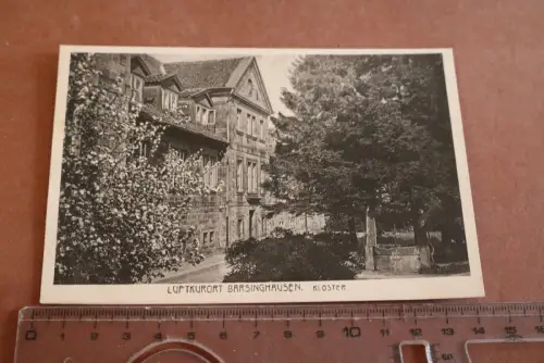 tolle alte Karte - Luftkurort Barsinghausen Kloster1934