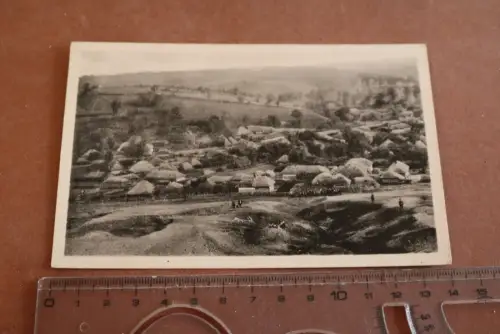 tolle alte Karte - Dorf in der Ukraine - 1910-40 ??