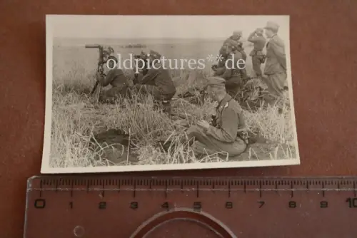 altes Foto - Gebirgsjäger Front - Scherenfernrohr - Ort ?