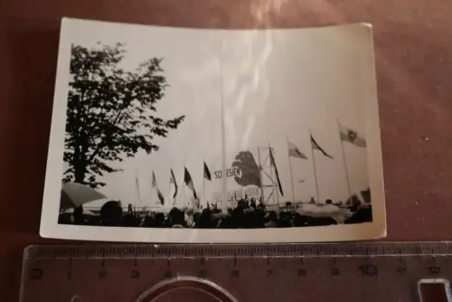 tolles altes Foto - Schlesiertreffen - Ort ? 