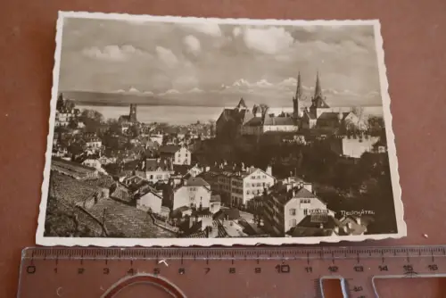 tolle alte Karte - Ansicht  Neuchâtel  30-40er Jahre 