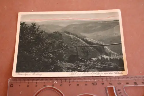 tolle alte Karte - Braunlage im Oberharz 1937