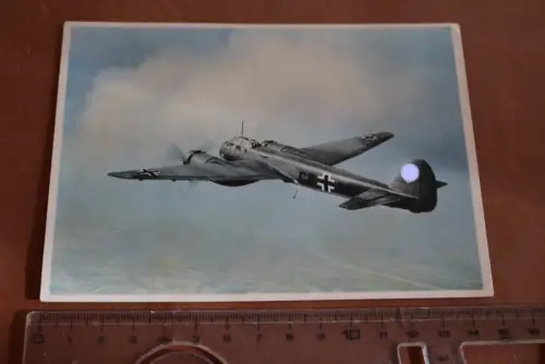 tolle alte Karte-  Junkers JU 88 - Luftwaffe Mittelmeerraum 