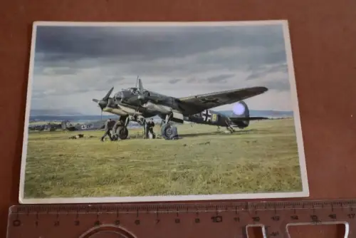 tolle alte Karte-  Junkers JU 88  - Luftwaffe Mittelmeerraum (2)