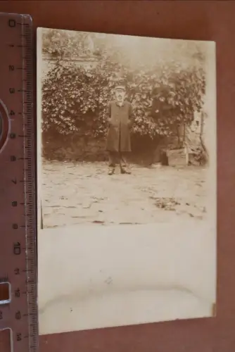 alte Foto - Portrait eines Mannes - Bulgarien 1908
