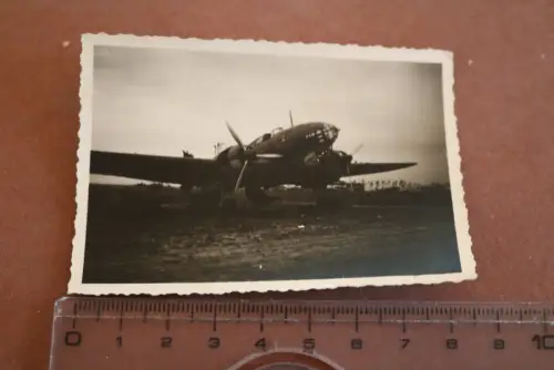 altes Foto - erbeuteter russischer  Bomber  Iljuschin Il-4