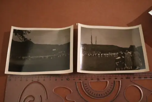 zwei alte Fotos - Massensport Veranstaltung- 20-30er Jahre ?