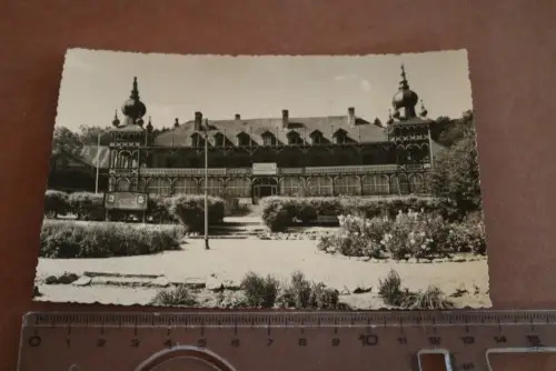 tolle alte Karte  - Alexisbad  Genesungsheim Geschwister Scholl 50-60er Jahre 