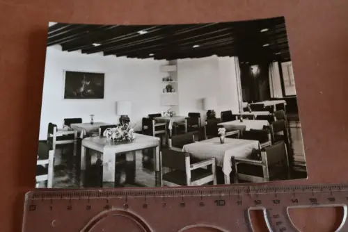 tolle alte Karte - HO Berghotel u Gaststätte Bastei  60-80er Jahre 