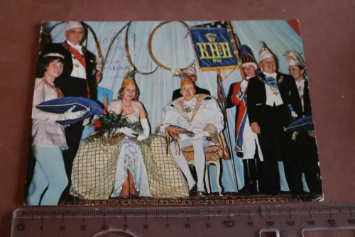 tolle alte Karte -  Mainzer Fassnacht Prinz und Prinzessin 50-70er Jahre ?